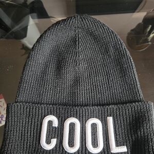 DSQUARED2 Black Knit Beanie